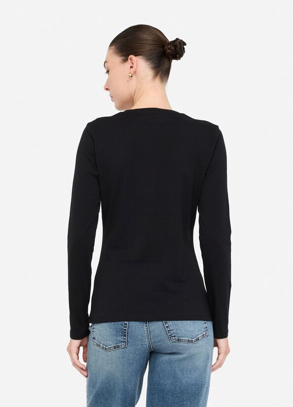 T-shirt a maniche lunghe