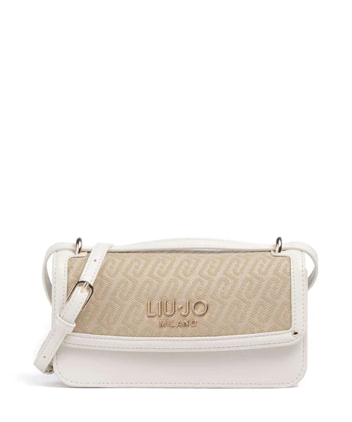 Borsa a tracolla piccola in jacquard