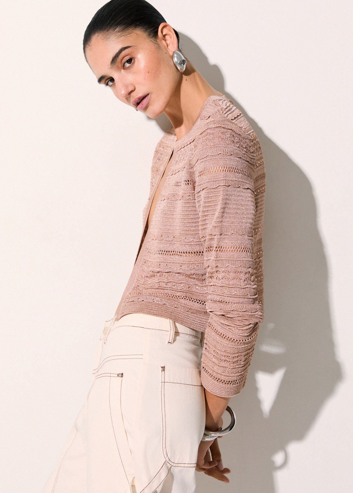 Cardigan Traforato