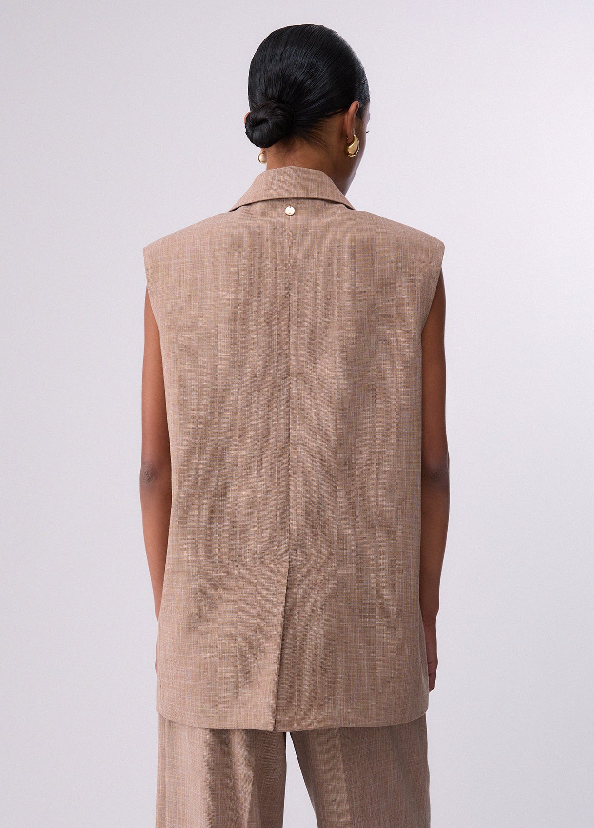 Gilet con foulard