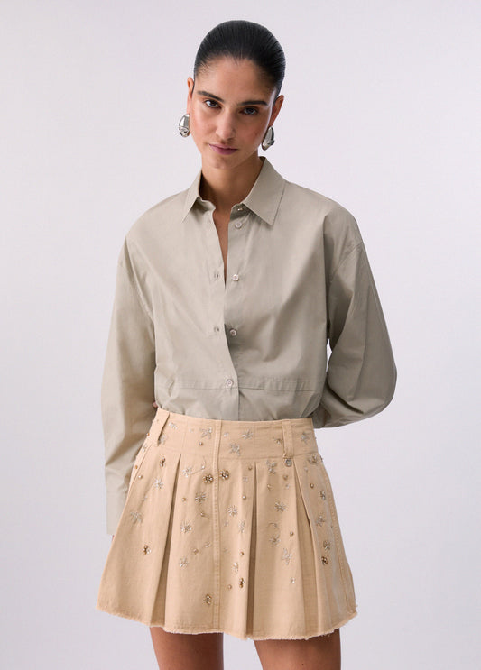 Camicia in popeline