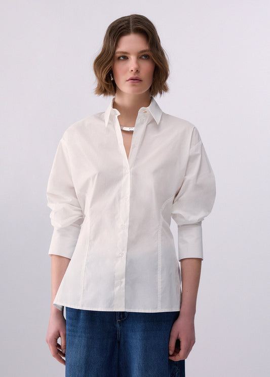 Camicia con fiocco