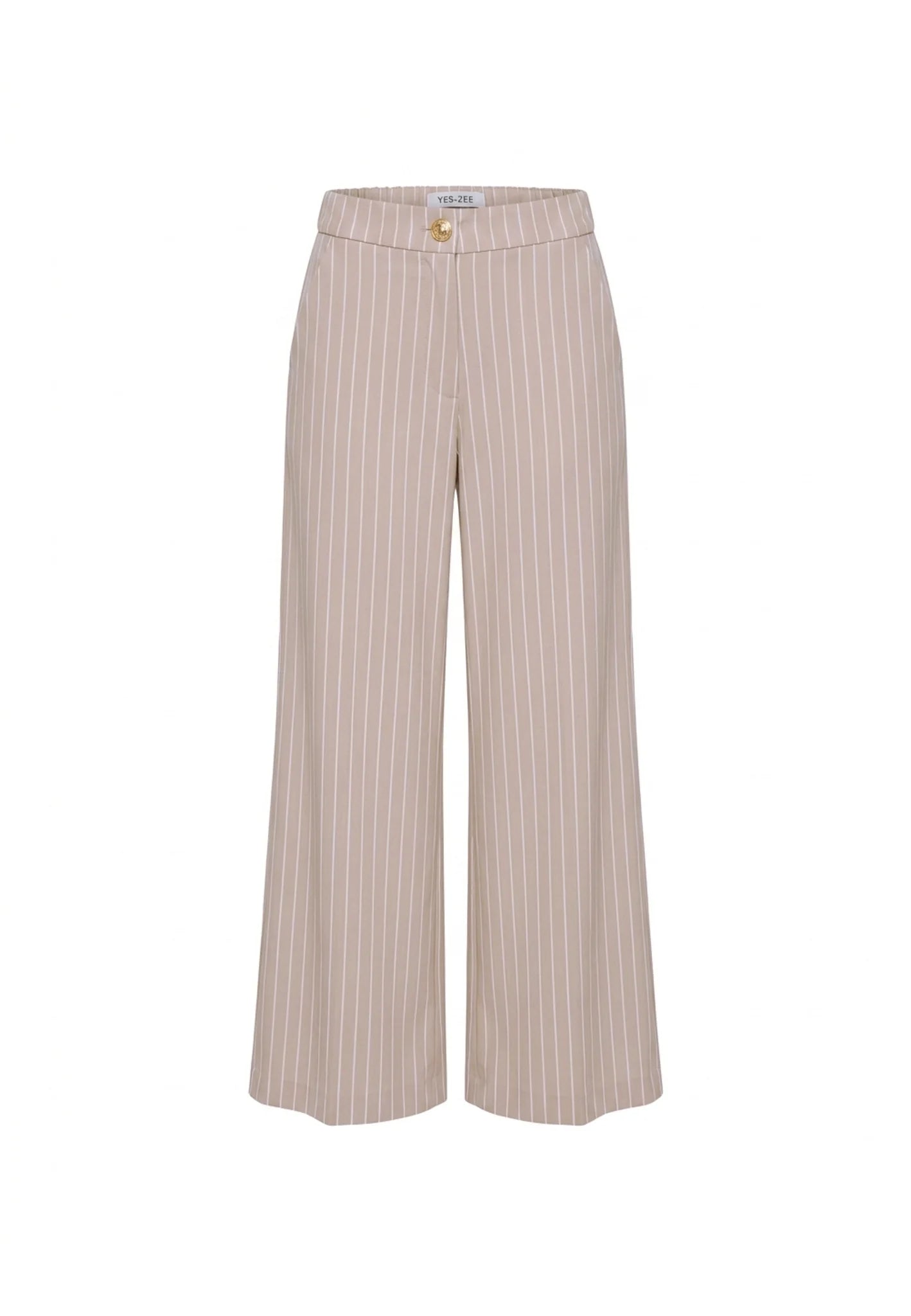 Pantalone dritto gessato