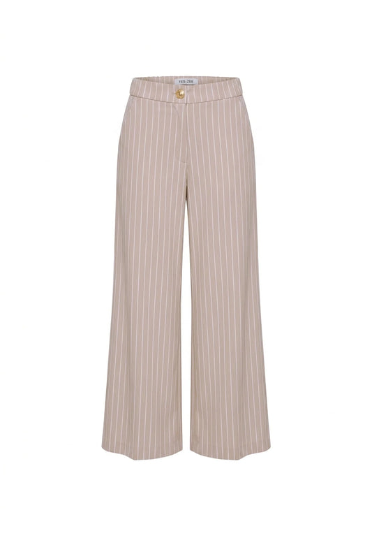 Pantalone dritto gessato