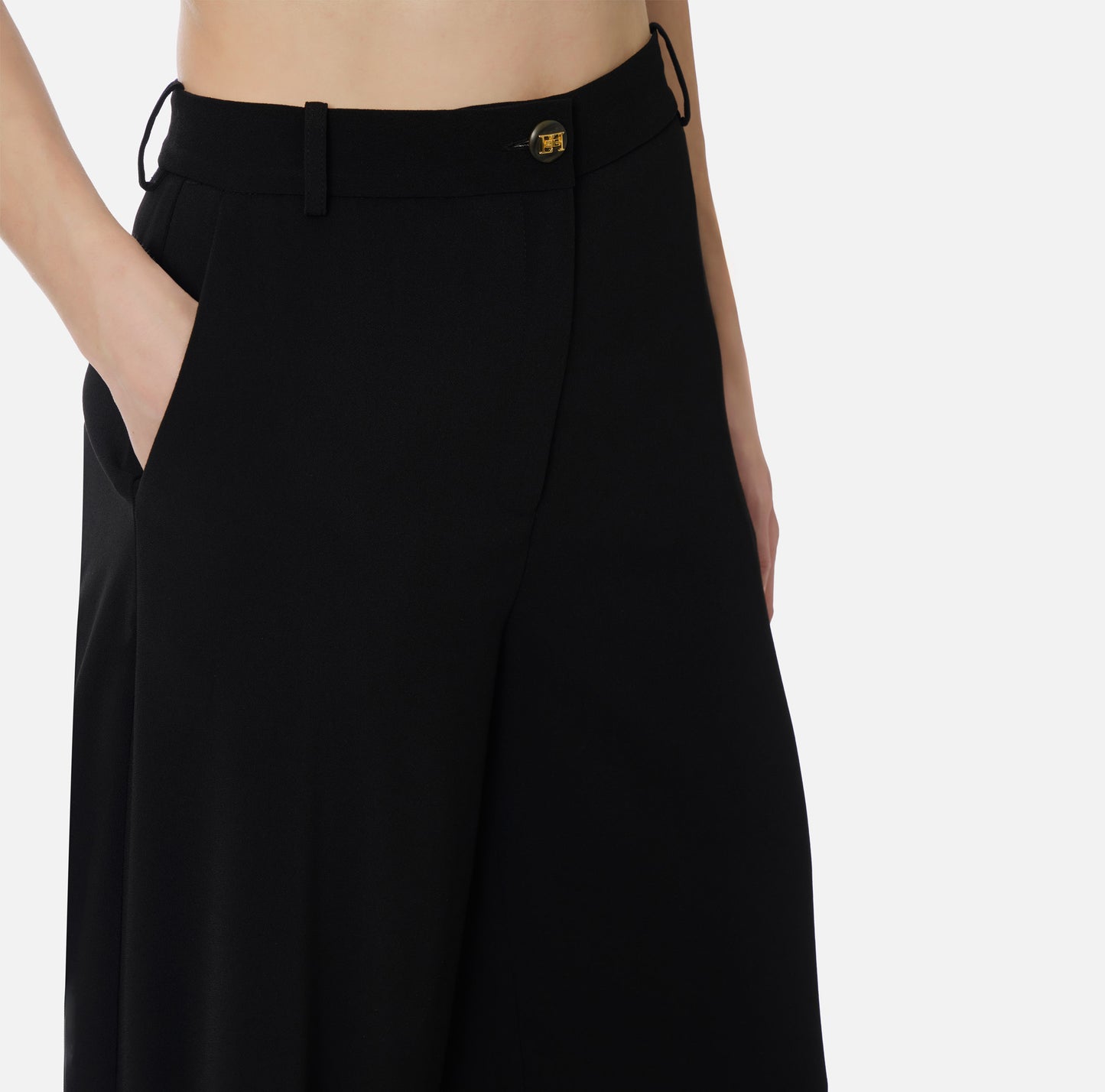 Pantaloni in crêpe leggero
