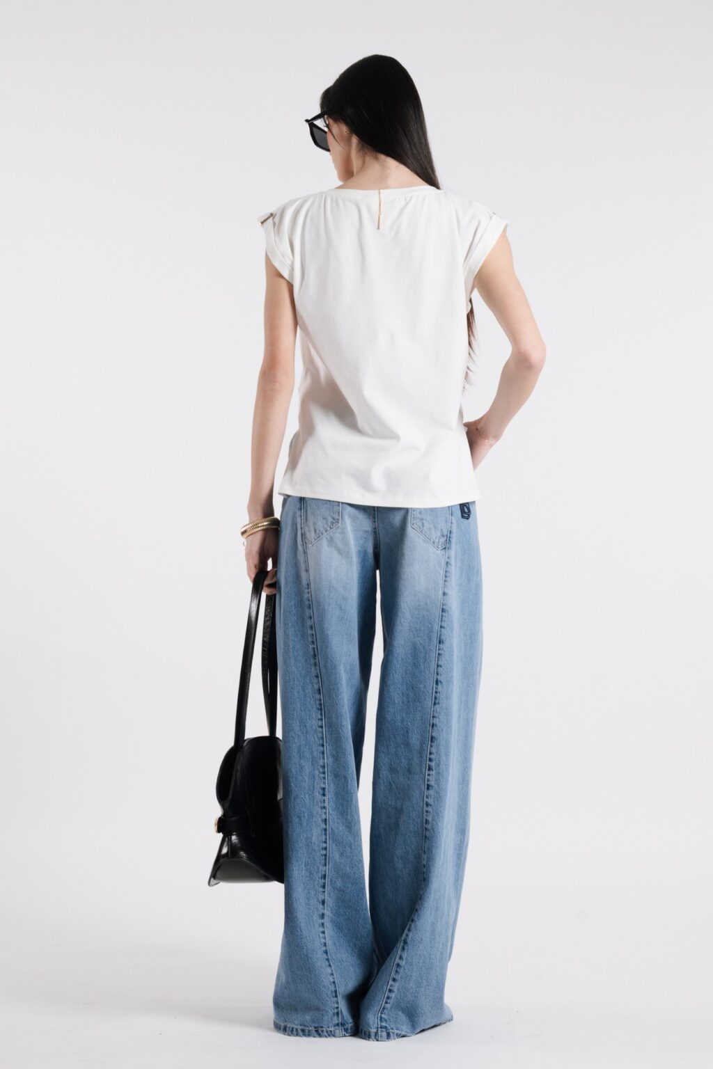Pantaloni in denim over