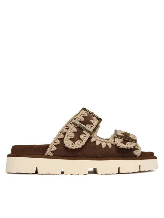 Sandal two buckles