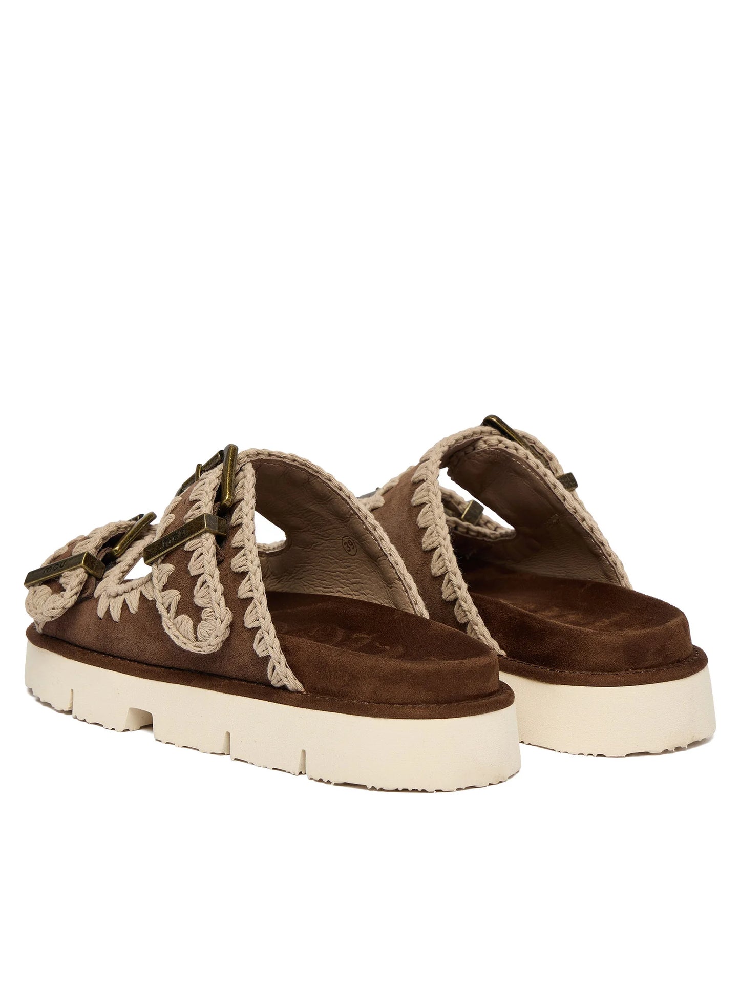 Sandal two buckles