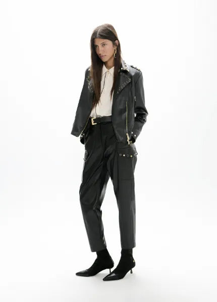 PANTALONE IN ECOPELLE