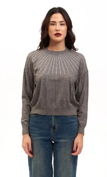 MAGLIA CON INSERTI