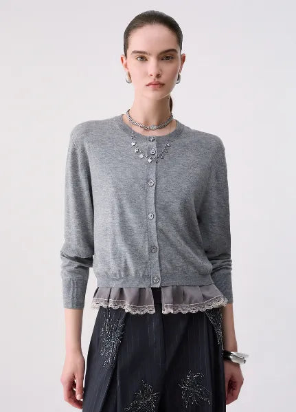 CARDIGAN CON DETTAGLIO