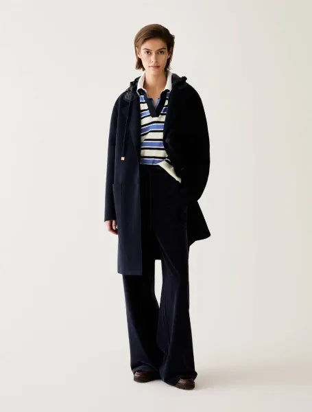 CAPPOTTO IN JERSEY DOPPIO