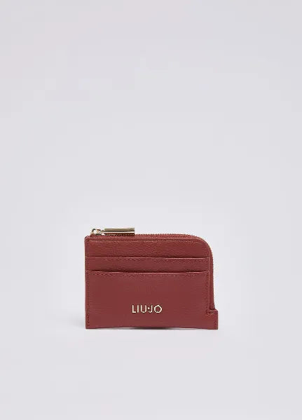 PORTA TESSERE CON ZIP