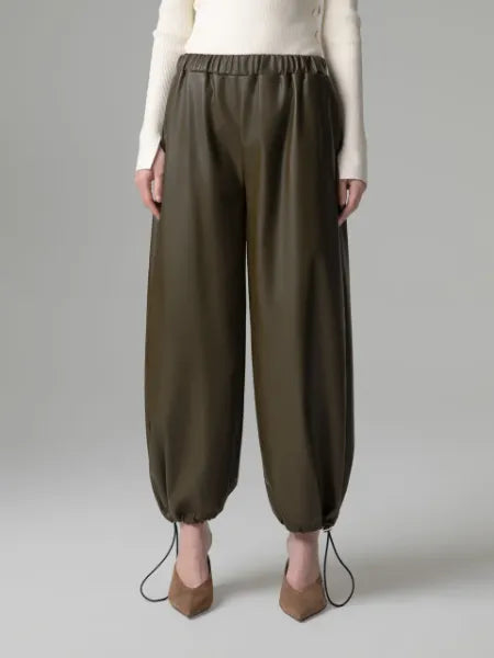 PANTALONE JOGGER ECOPELLE
