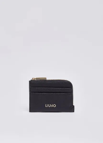 PORTA TESSERE CON ZIP