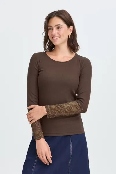 MAGLIA CON PIZZO
