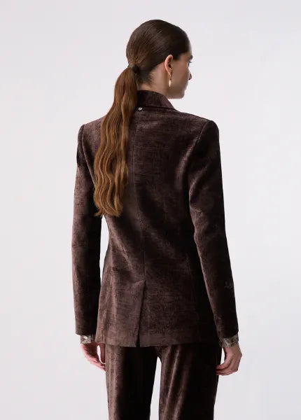 BLAZER IN VELLUTO