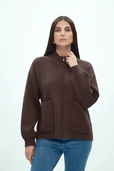 GIUBBINO MAGLIA CON ZIP