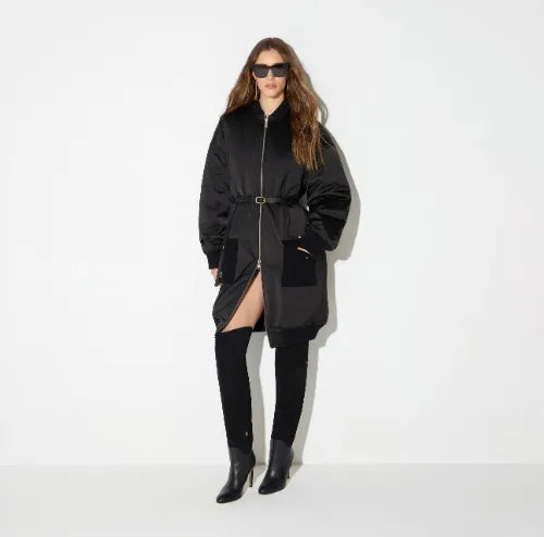 PARKA CON CINTURA