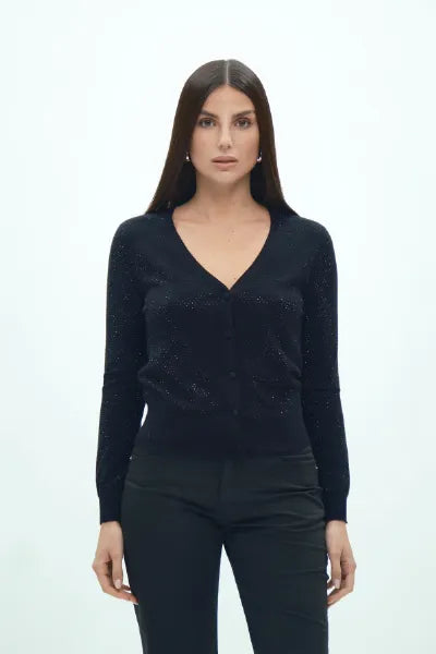 CARDIGAN CON STRASS