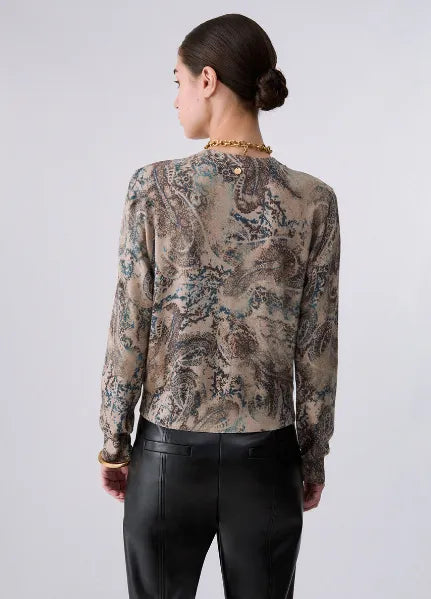 CARDIGAN STAMPATO