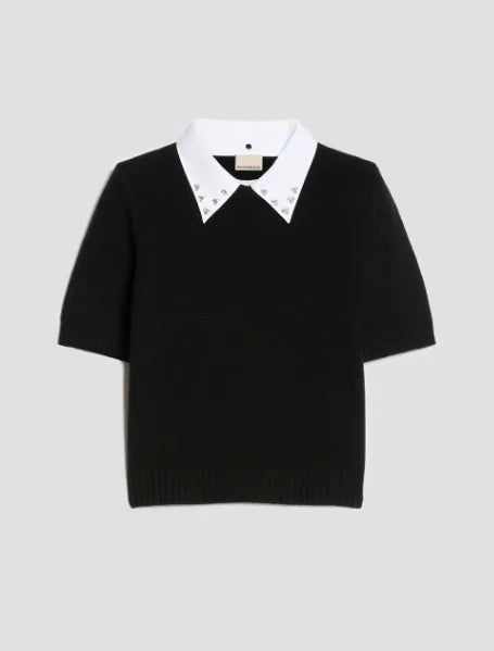 MAGLIA CON COLLETTO
