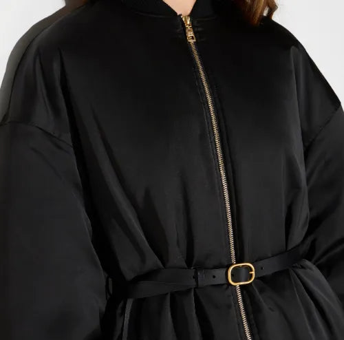 PARKA CON CINTURA