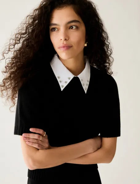 MAGLIA CON COLLETTO