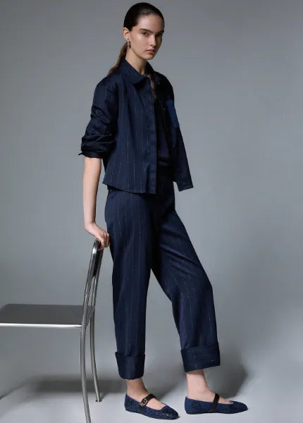 PANTALONE GESSATO