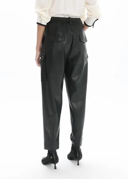 PANTALONE IN ECOPELLE