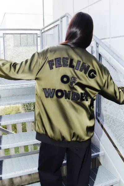 BOMBER CON STRASS