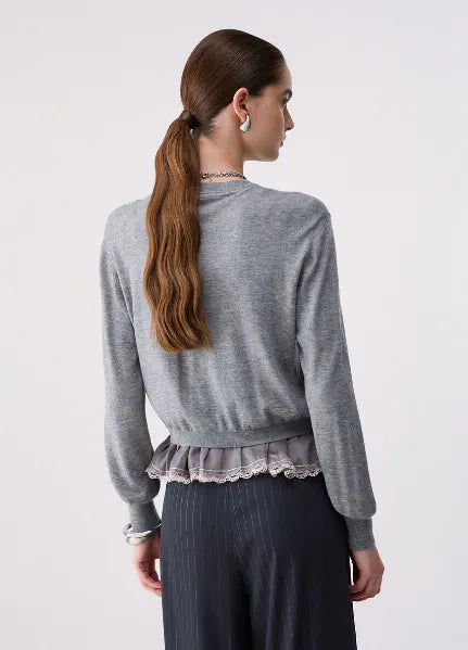 CARDIGAN CON DETTAGLIO