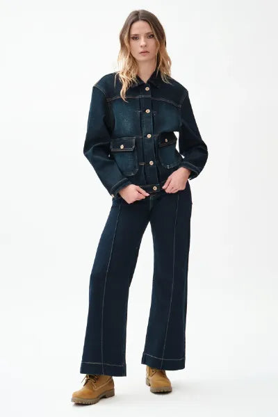 JEANS WIDE LEG