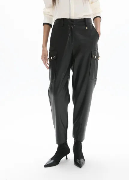 PANTALONE IN ECOPELLE
