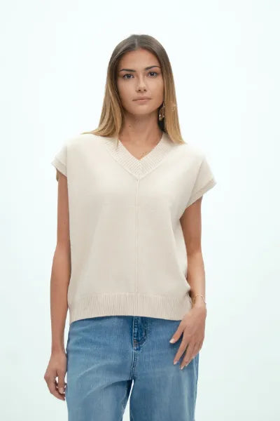 GILET SCOLLO A V