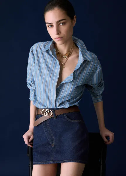CAMICIA CON INSERTI IN PIZZO